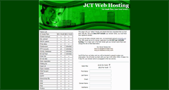 Desktop Screenshot of jctwebhosting.com