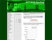 Tablet Screenshot of jctwebhosting.com